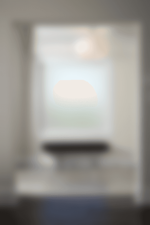 WTC Frost Plain INT applied to glass (illustrative)